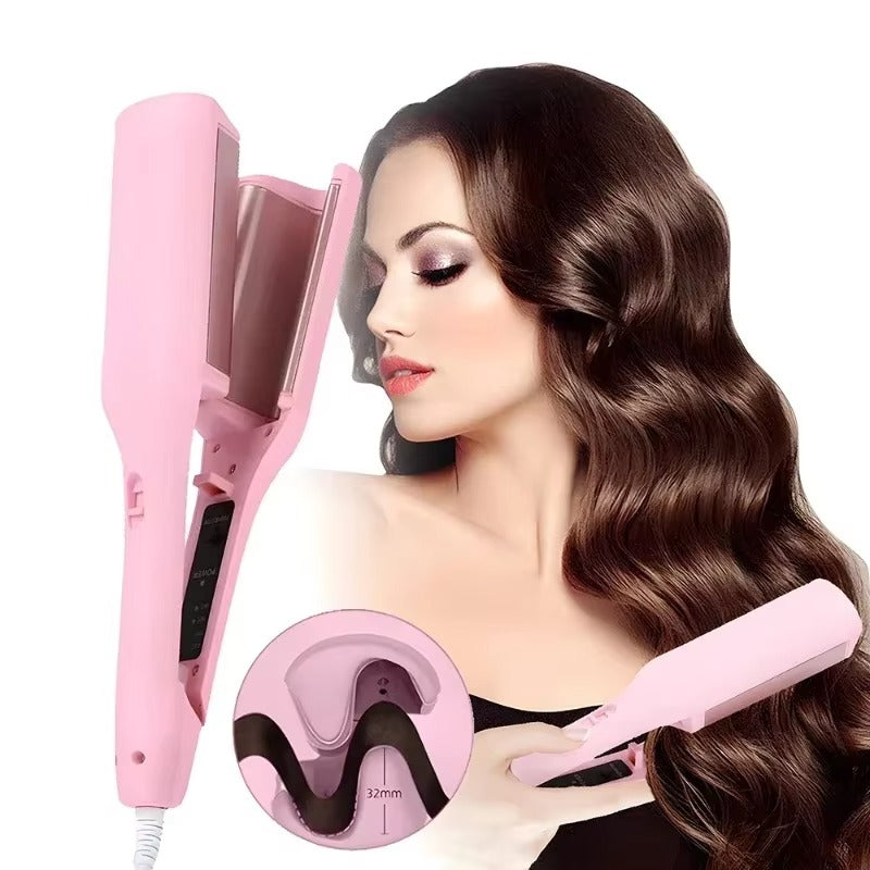 Lunara™ WavePro Automatic Curling Styler – 32mm Rotating Hair Tool